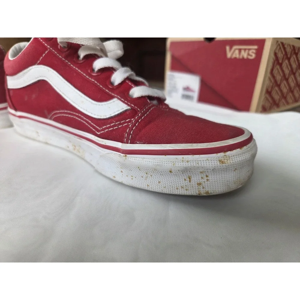 Vans classic red
